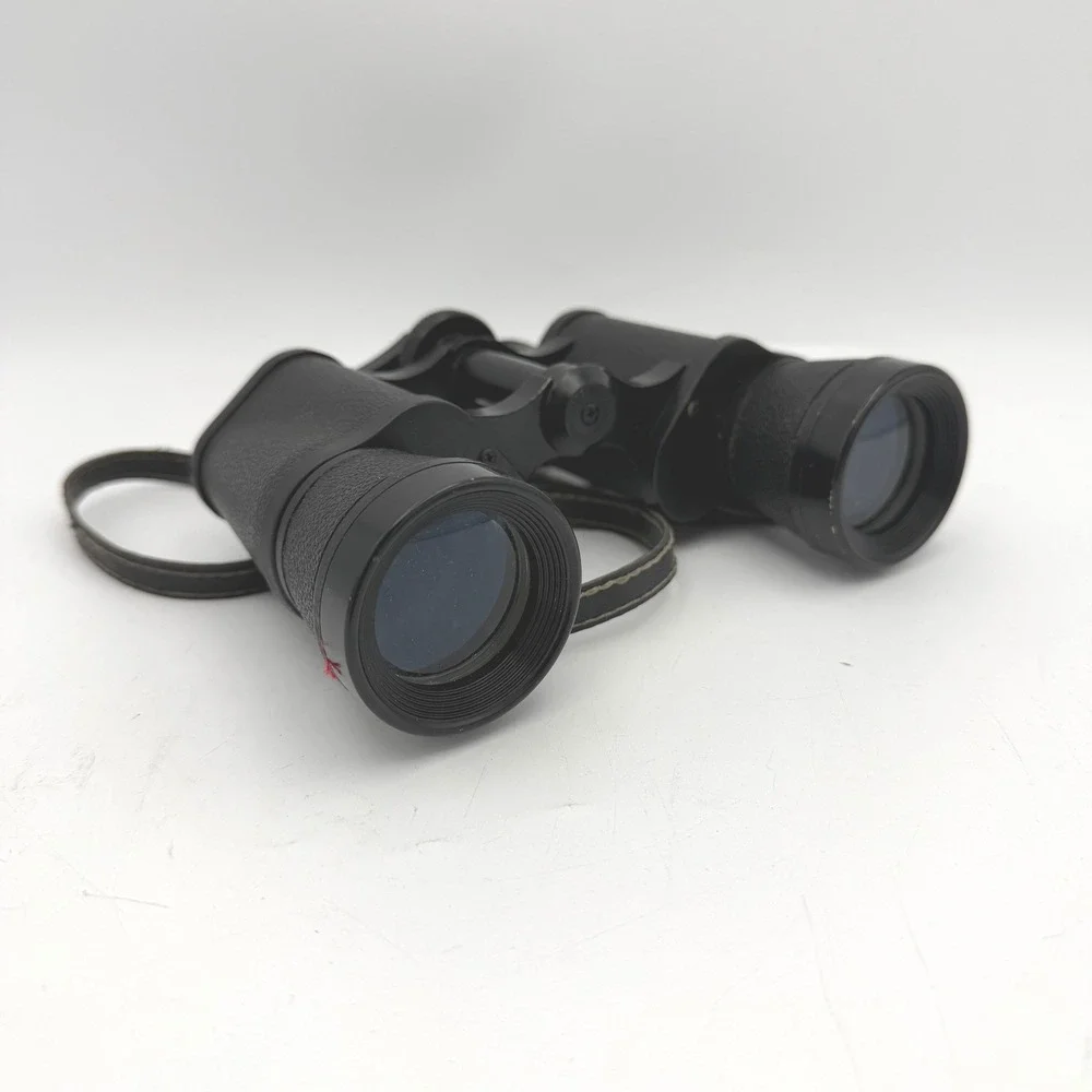 Vintage Korvettes Binoculars 7x35 Coated Optics with Case Hunting Birding